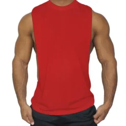 New OUKU Men's Running Tank Top Workout Tank Sleeveless Vest / Gilet Summer Breathable Quick Dry Fitness Gym Workout Basketball Sportswear Activewear Black White Yellow