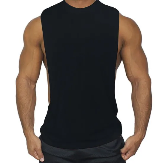 New OUKU Men's Running Tank Top Workout Tank Sleeveless Vest / Gilet Summer Breathable Quick Dry Fitness Gym Workout Basketball Sportswear Activewear Black White Yellow