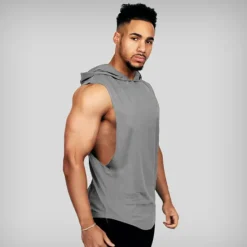 Outlet OUKU Men's Running Tank Top Workout Tank Cut Out Sleeveless Vest / Gilet Casual Athleisure Breathable Soft Quick Dry Fitness Gym Workout Running Sportswear Activewear Black White Red