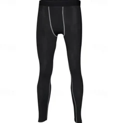 Clearance OUKU Men's Running Tights Leggings Compression Tights Leggings Patchwork Base Layer Outdoor Sports & Outdoor Athletic Fall Quick Dry Soft Compression Sweat wicking Power Flex Marathon Running Workout