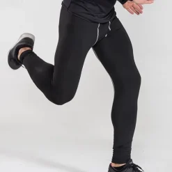 Clearance OUKU Men's Running Tights Leggings Compression Tights Leggings Patchwork Base Layer Outdoor Sports & Outdoor Athletic Fall Quick Dry Soft Compression Sweat wicking Power Flex Marathon Running Workout