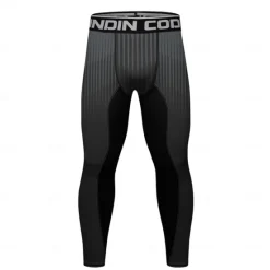 Outlet OUKU Men's Running Tights Leggings Compression Tights Leggings Patchwork Base Layer Outdoor Sports & Outdoor Athletic Fall Quick Dry Soft Compression Sweat wicking Power Flex Marathon Running Workout