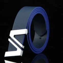 Clearance OUKU Men's Sashes Belt Men's belt Waist Belt Black White PU Leather Alloy Modern Contemporary Solid / Plain Color Vacation Daily Wear Casual Daily
