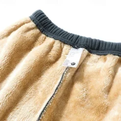OUKU Men's Sherpa Athletic Pants Sweatpants Joggers Trousers Pocket Drawstring Elastic Waist Plain Comfort Warm Sports Outdoor Daily Fashion Casual ArmyGreen Black Micro-elastic