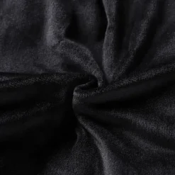 Online OUKU Men's Sherpa Fleece Pants Sweatpants Joggers Trousers Pocket Drawstring Elastic Waist Plain Comfort Warm Sports Outdoor Daily Fashion Casual Black 1# Black Micro-elastic