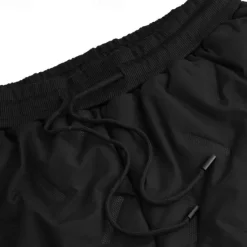 Outlet OUKU Men's Sherpa Fleece Pants Sweatpants Winter Pants Trousers Pocket Drawstring Elastic Waist Plain Comfort Breathable Outdoor Daily Going out Fashion Casual / Sporty Black Black Straight Leg