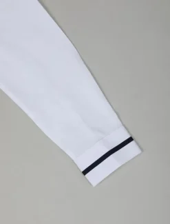 New OUKU Men's Shirt Band Collar Shirt Dress Shirt Oxford Shirt Button Up Shirt Wedding Vacation White Navy Blue Gray Light Blue Long Sleeve Standing Collar Spring & Summer Clothing Apparel Front Pocket
