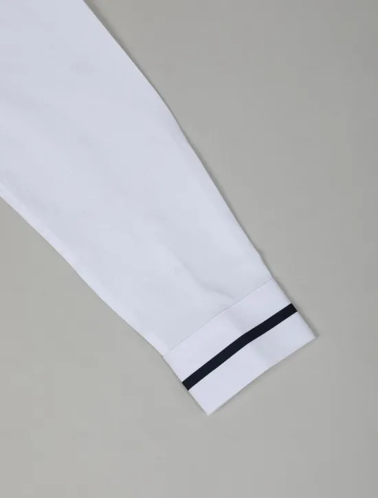 New OUKU Men's Shirt Band Collar Shirt Dress Shirt Oxford Shirt Button Up Shirt Wedding Vacation White Navy Blue Gray Light Blue Long Sleeve Standing Collar Spring & Summer Clothing Apparel Front Pocket