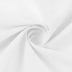 Discount OUKU Men's Shirt Band Collar Shirt Summer Shirt Dress Shirt Button Up Shirt Casual Shirt White Wine Blue Long Sleeve Stripe Band Collar Daily Vacation Splice Clothing Apparel Cotton Cotton Blend Fashion