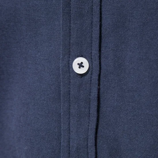 New OUKU Men's Shirt Dress Shirt Button Up Shirt Plain Wedding Party Black White Red Navy Blue Long Sleeve Lapel Spring & Fall Clothing Apparel Patchwork