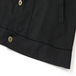 Discount OUKU Men's Shirt Jacket Transition Jacket Daily Wear Windproof Buttons All Seasons Solid Color Streetwear Lapel Regular Cotton Black White Red Navy Blue Blue Jacket