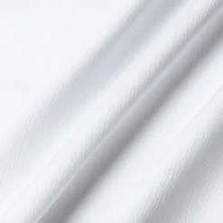 New OUKU Men's Shirt Linen Shirt Summer Shirt Beach Shirt Plain Vacation Hawaiian Long Sleeve V Neck Spring & Fall Clothing Apparel Button-Down White