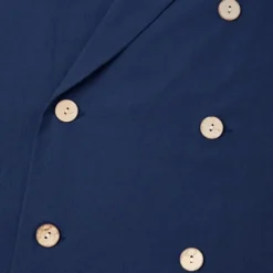 OUKU Men's Shirt Linen Shirt Summer Shirt Beach Shirt Solid Color Formal Party Evening Wear White Navy Blue Khaki Long Sleeve Shawl Collar Spring & Fall Cross-Seasons Clothing Apparel Buttons