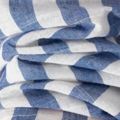 Outlet OUKU Men's Shirt Linen Shirt Summer Shirt Beach Shirt Cotton Linen Shirt Striped Shirts Striped Vacation Hawaiian Yellow Red Blue Green Long Sleeve Turndown Spring & Fall Clothing Apparel Button-Down