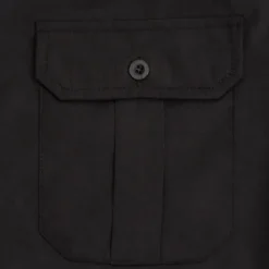 Hot OUKU Men's Shirt Summer Shirt Beach Wear Button Up Shirt Casual Shirt Black White Yellow Blue Dark Green Short Sleeve Solid Color Lapel Daily Vacation Pocket Clothing Apparel Fashion Casual Comfortable