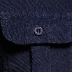 OUKU Men's Shirt Summer Shirt Corduroy Shirt Button Up Shirt Yellow Red Dark Navy Green Long Sleeve Plain Turndown Casual Daily Button-Down Clothing Apparel Cotton Fashion Streetwear Classic