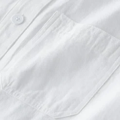Online OUKU Men's Shirt White Blue Army Green Dark Gray Apricot Long Sleeve Solid Color Rolled collar Causal Casual Buttons Clothing Apparel Neutral Daily