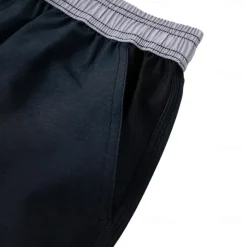 Sale OUKU Men's Shorts Beach Shorts Drawstring Color Block Breathable Quick Dry Knee Length Outdoor Vacation Home Vacation Ethnic Style Black+Grey Dark Red Stretchy