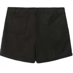 Clearance OUKU Men's Shorts Chino Shorts Bermuda shorts Work Shorts Pocket Buttons Plain Comfort Short Outdoor Daily Going out Streetwear Stylish Black Navy Blue
