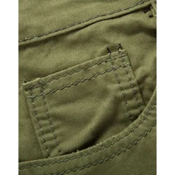 Hot OUKU Men's Shorts Chino Shorts Bermuda shorts Pocket Plain Comfort Breathable Outdoor Daily Going out 100% Cotton Fashion Streetwear Blue Khaki