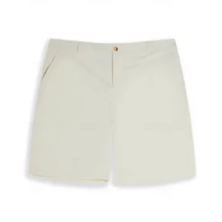 Outlet OUKU Men's Shorts Linen Shorts Summer Shorts Beach Shorts Pocket Plain Comfort Breathable Outdoor Daily Going out Fashion Casual White Blue