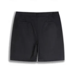 New OUKU Men's Shorts Linen Shorts Dress Shorts Summer Shorts Zipper Buttons Pocket Plain Comfort Breathable Outdoor Daily Going out Fashion Casual Black White
