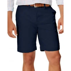 OUKU Men's Shorts Linen Shorts Dress Shorts Summer Shorts Plain Comfort Breathable Outdoor Daily Going out Fashion Casual Black White
