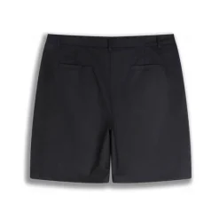 OUKU Men's Shorts Linen Shorts Dress Shorts Summer Shorts Plain Comfort Breathable Outdoor Daily Going out Fashion Casual Black White