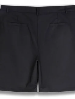 Outlet OUKU Men's Shorts Linen Shorts Dress Shorts Summer Shorts Zipper Buttons Pocket Plain Comfort Breathable Outdoor Daily Going out Fashion Casual Black White
