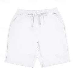 Clearance OUKU Men's Shorts Linen Shorts Summer Shorts Beach Shorts Pocket Drawstring Elastic Waist Plain Comfort Breathable Short Vacation Holiday Beach Hawaiian Boho Black White