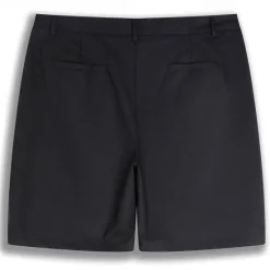 Online OUKU Men's Shorts Linen Shorts Dress Shorts Summer Shorts Zipper Pocket Buttons Plain Comfort Soft Outdoor Daily Going out Fashion Casual Black White