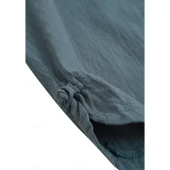 Hot OUKU Men's Shorts Linen Shorts Summer Shorts Capri Pants Drawstring Plain Sports Short Work Daily Linen / Cotton Blend Classic Casual / Sporty Black Green Black