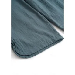 Hot OUKU Men's Shorts Linen Shorts Summer Shorts Capri Pants Drawstring Plain Sports Short Work Daily Linen / Cotton Blend Classic Casual / Sporty Black Green Black