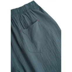 Hot OUKU Men's Shorts Linen Shorts Summer Shorts Capri Pants Drawstring Plain Sports Short Work Daily Linen / Cotton Blend Classic Casual / Sporty Black Green Black