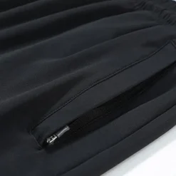 Discount OUKU Men's Shorts Sports Going out Weekend Running Casual Drawstring Elastic Waist Plain Knee Length Gymnatics Activewear Black Army Green Micro-elastic