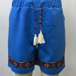 Hot OUKU Men's Shorts Summer Shorts Casual Shorts Pocket Drawstring Elastic Waist Argyle Comfort Breathable Short Outdoor Vacation Casual Ethnic. Blue