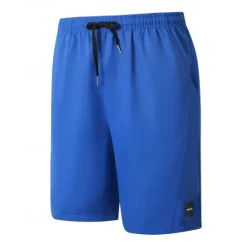 Best OUKU Men's Shorts Summer Shorts Work Shorts Casual Shorts Pocket Drawstring Elastic Waist Plain Comfort Breathable Short Outdoor Vacation Sport Casual Black Pink