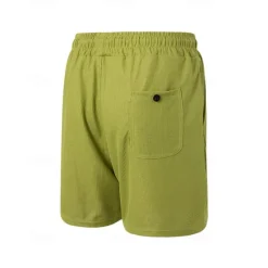 Sale OUKU Men's Shorts Summer Shorts Casual Shorts Pocket Drawstring Elastic Waist Plain Comfort Breathable Short Outdoor Vacation Sport Casual Black Navy Blue Micro-elastic