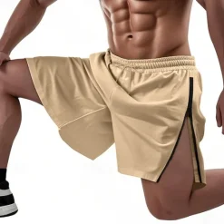 Outlet OUKU Men's Shorts Summer Shorts Casual Shorts Pocket Drawstring Elastic Waist Plain Comfort Breathable Short Outdoor Vacation Sport Casual Black White