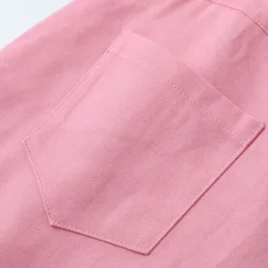 New OUKU Men's Shorts Summer Shorts Work Shorts Casual Shorts Buttons Pocket Plain Comfort Short Holiday Beach Weekend Fashion Casual White Yellow