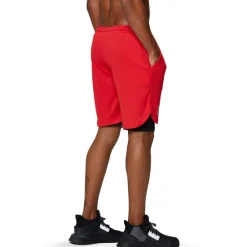 Outlet OUKU Men's Shorts Sunday Shorts Sports Going out Weekend Running Casual Drawstring Elastic Waist Plain Knee Length Gymnatics Activewear Black White Micro-elastic