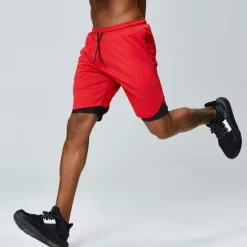 Outlet OUKU Men's Shorts Sunday Shorts Sports Going out Weekend Running Casual Drawstring Elastic Waist Plain Knee Length Gymnatics Activewear Black White Micro-elastic