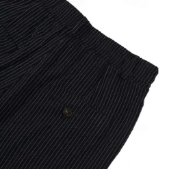 Outlet OUKU Men's Shorts Work Shorts Casual Shorts Golf Shorts Buttons Pocket Stripe Comfort Knee Length Sports Outdoor Daily Going out Fashion Casual Black White Micro-elastic