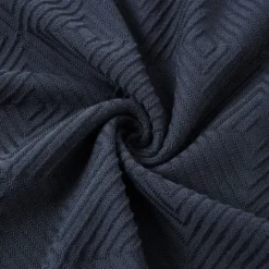 Discount OUKU Men's Silk Linen Cotton T Shirt Checkerboard Crew Neck School Training Short Sleeve Crewneck Knitting Clothing Apparel Knitwear Vacation Vintage Neutral