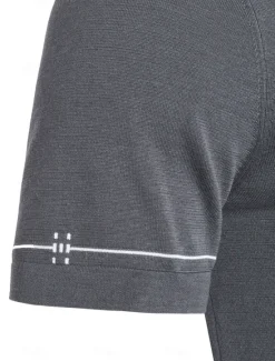 OUKU Men's Silk Linen Cotton T Shirt Short Sleeve Crew Neck Summer Solid Color Daily Casual Daily Leisure Color Block Vacation Causal Casual Dark Gray Black White Top Tee for Men