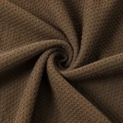 Sale OUKU Men's SIlk Linen Cotton Turndown V Neck Knit T Shirt School Training Short Sleeve Clothing Apparel Knitwear Vacation Vintage Neutral