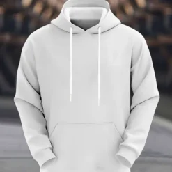 Best OUKU Men's Skull UK Hoodies Sweatshirt Fashion Long Sleeve Crew Neck Holiday Streetwear Black White Drawstring Fall Winter Designer