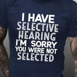 Best OUKU Men's Slogan T Shirt Casual Style Cotton Short Sleeve Graphic Shirt Blue-Green Black Wine Comfortable Tee Vacation Holiday Fashion Designer Clothing
