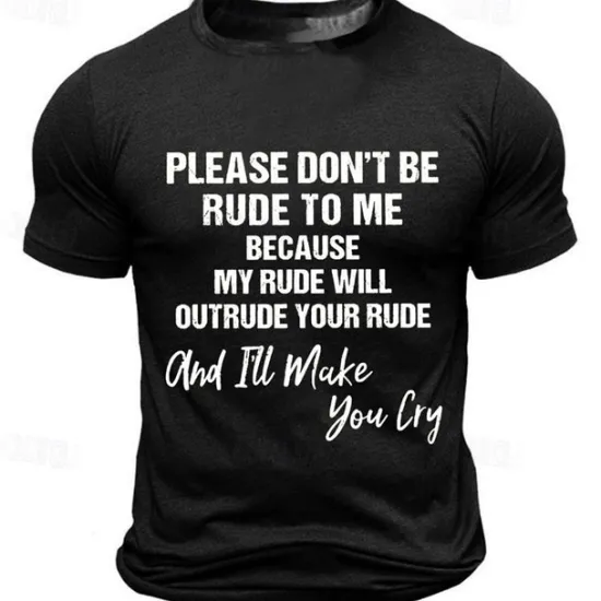 Online OUKU Men's Slogan T Shirt Tee Top Cotton Short Sleeve Graphic Shirt Black Dark Blue Dark Gray Comfortable Tee Sports Outdoor Holiday Fashion Designer Clothing