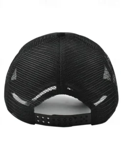 Discount OUKU Men's Snapback Hat Baseball Cap Sun Hat Trucker Hat Mesh Cap Black White Cotton Mesh Mesh Back Fashion Casual Street Daily Graphic Adjustable Sunscreen Breathable